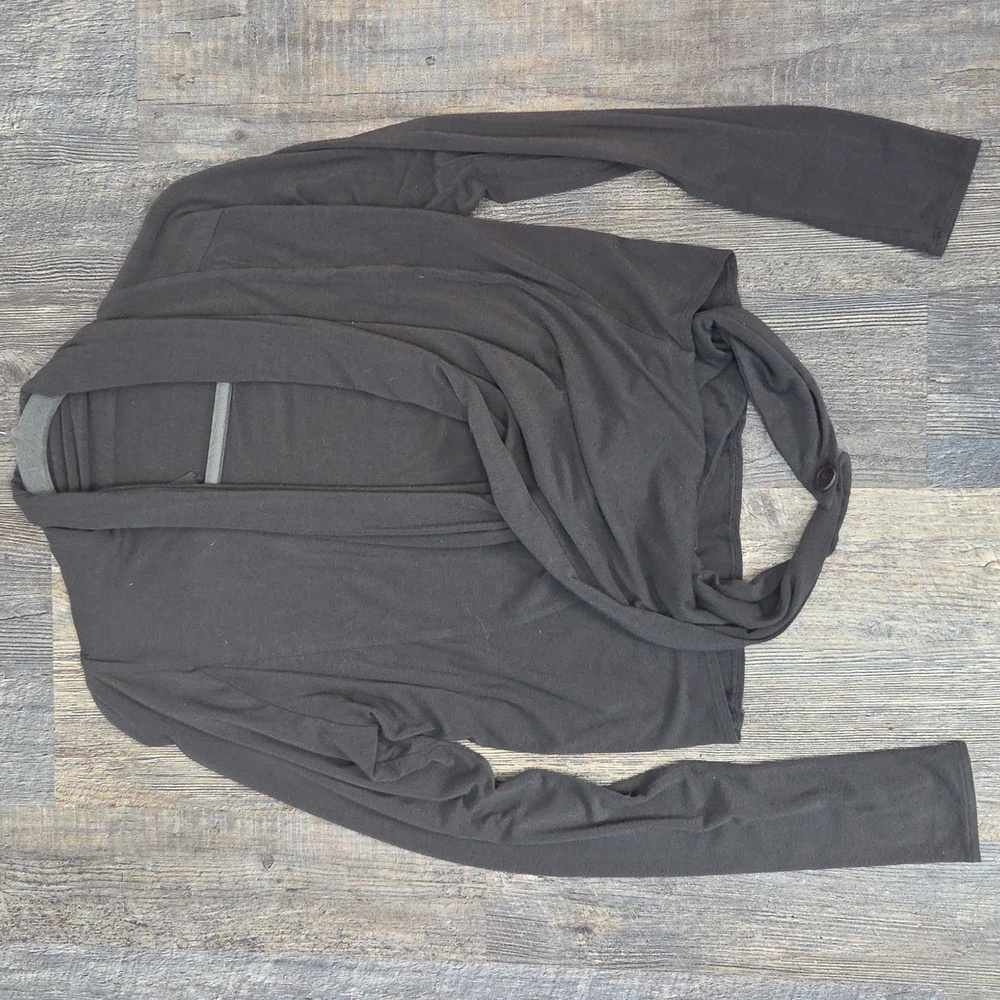Aritzia Community Grey Women's Wrap Dancer Cardigan